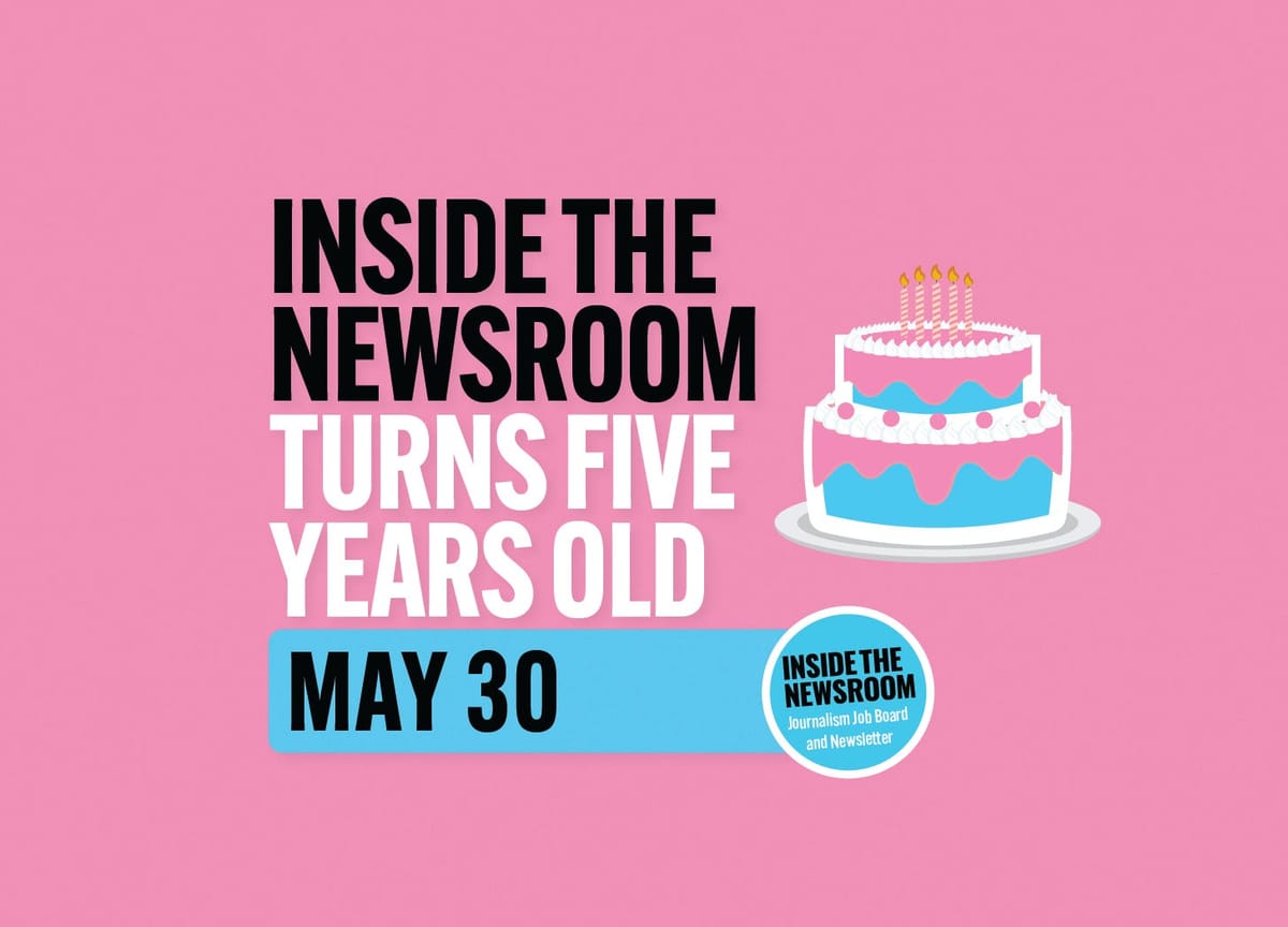 🎂 Inside The Newsroom Turns Five Years Old