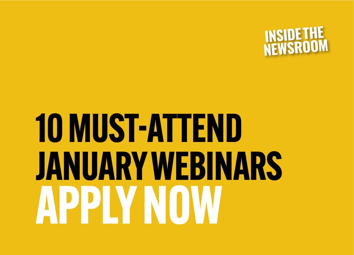💻 10 Must-Attend Webinars in January