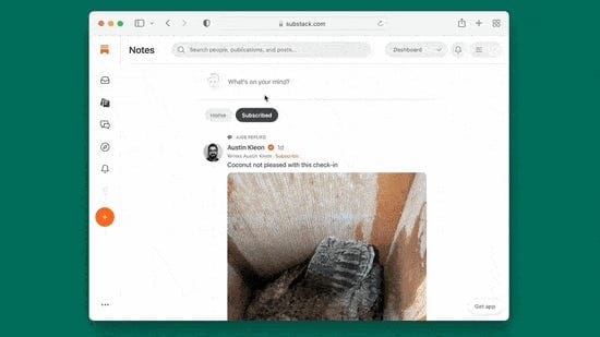Substack Notes Is Live!