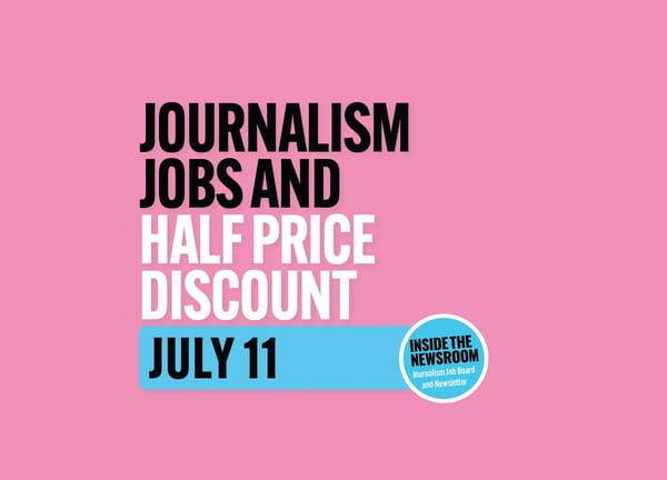 ✍️ New Journalism Jobs Update ✍️ — July 11