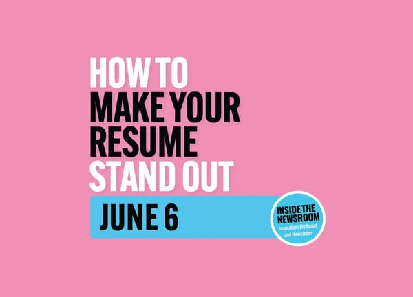 How To Make Your Résumé Stand Out